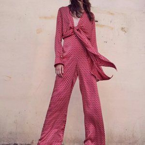 Alexis Shona Jumpsuit in Rouge